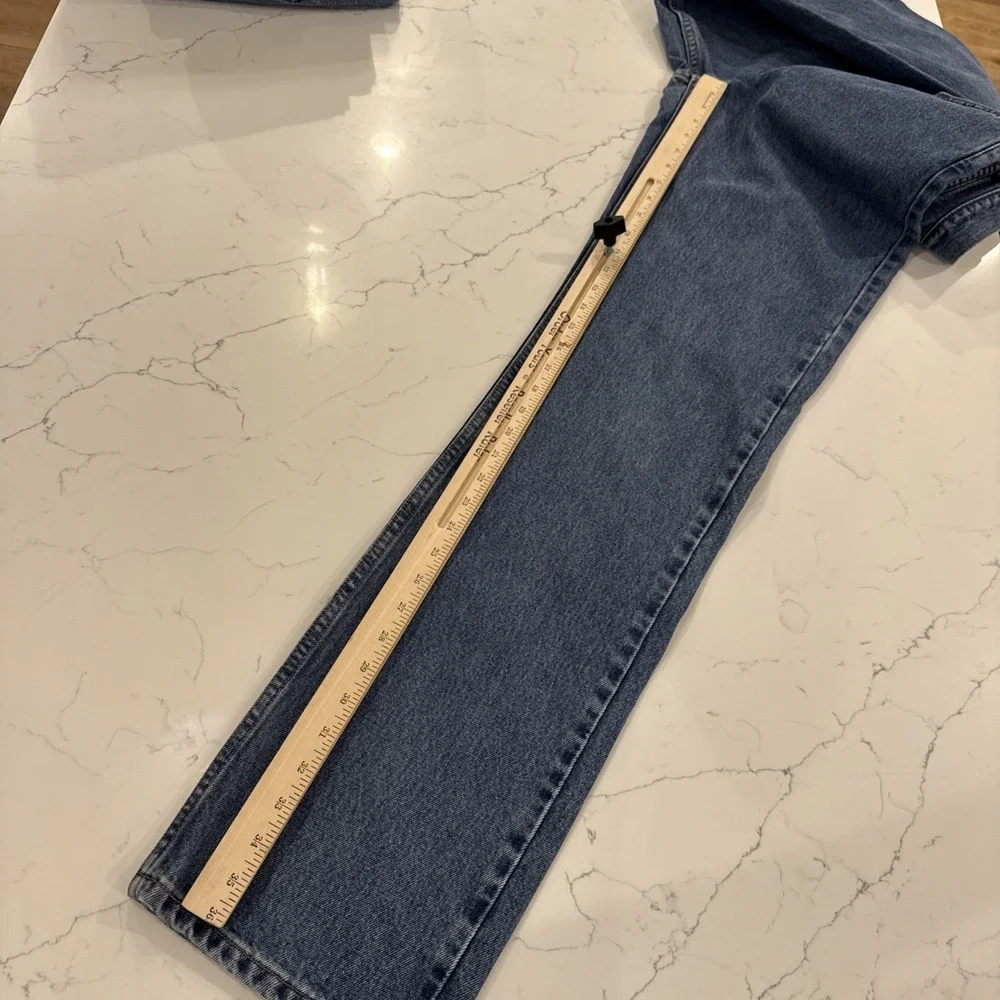 Vintage Levis 505 Jeans Mens 32 x 36‎ Denim Regular Fit Straight Leg 90s